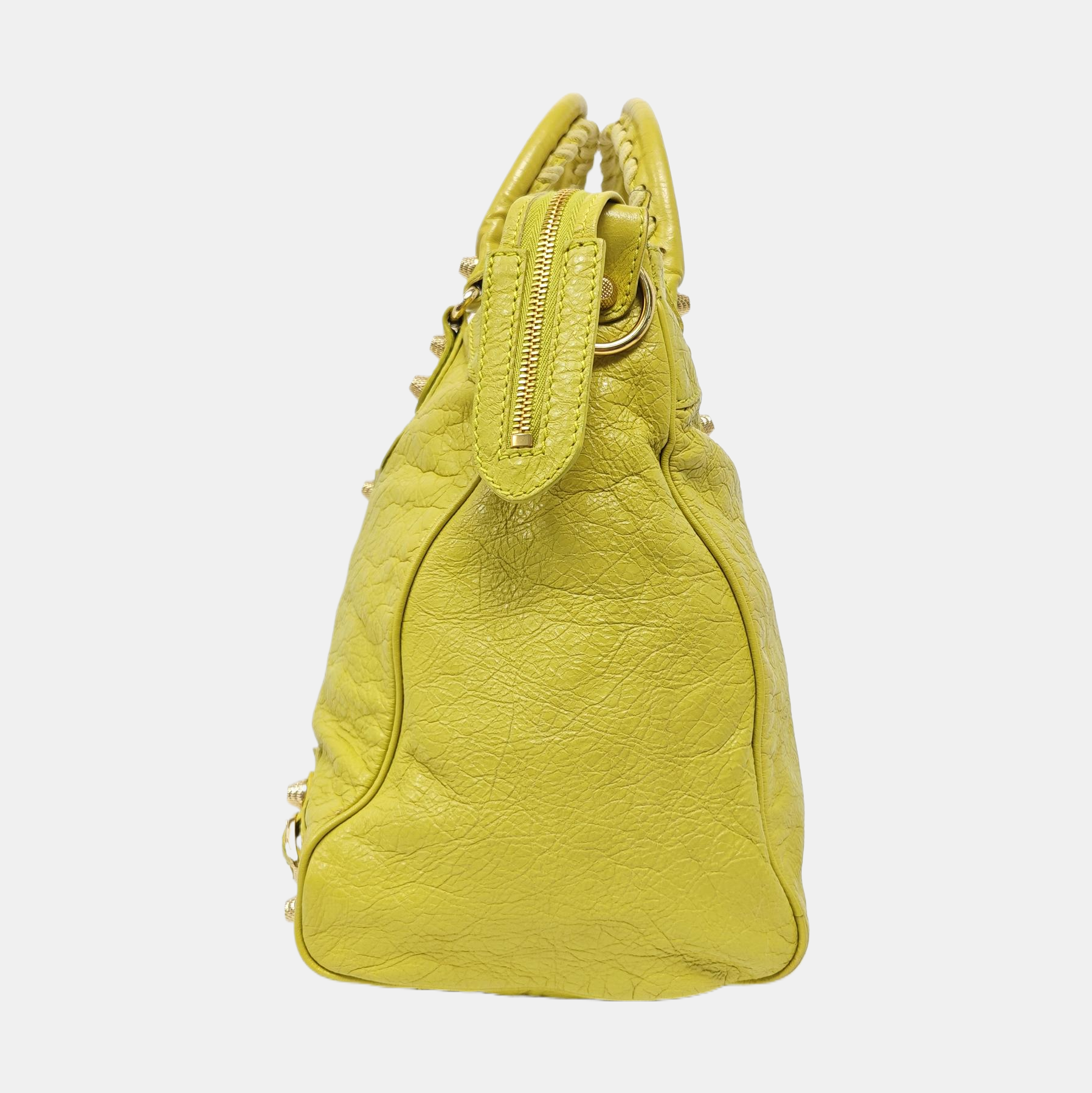 Classic City Small Lambskin Green
