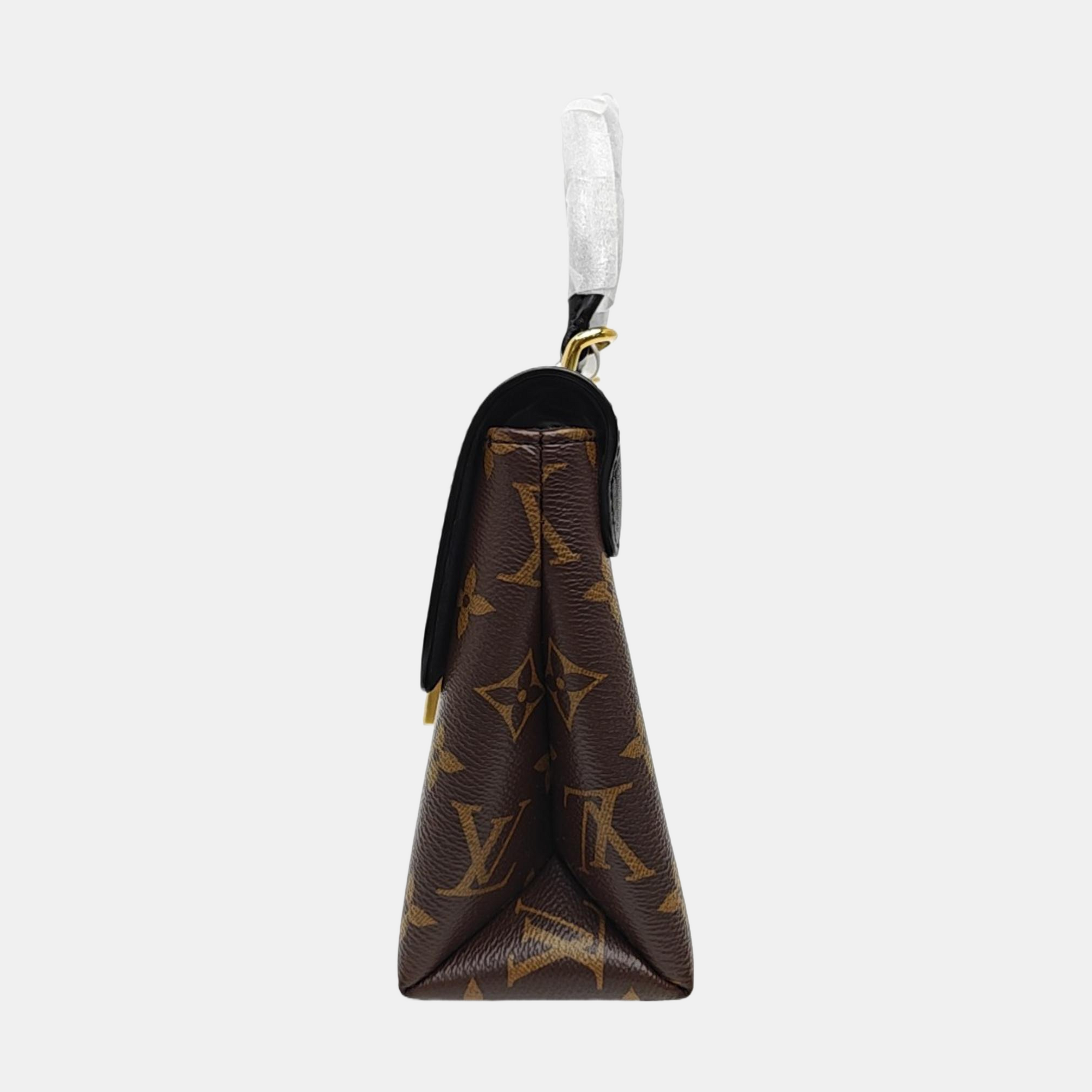 LOCKY BB Monogram Coated Canvas Brown