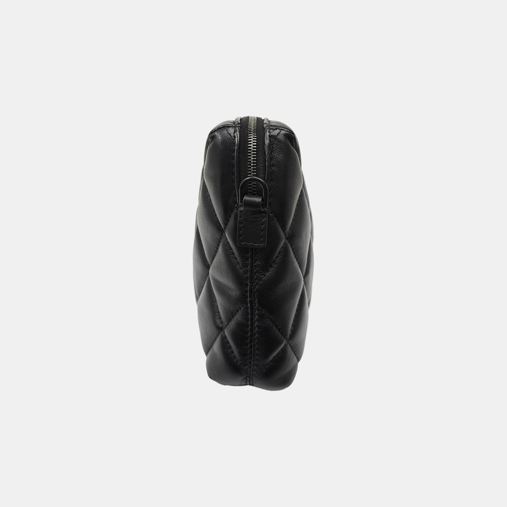 B. Quilted Calfskin Black
