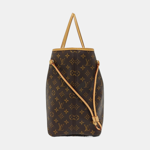 NEVERFULL GM Lona revestida Monogram Marrón