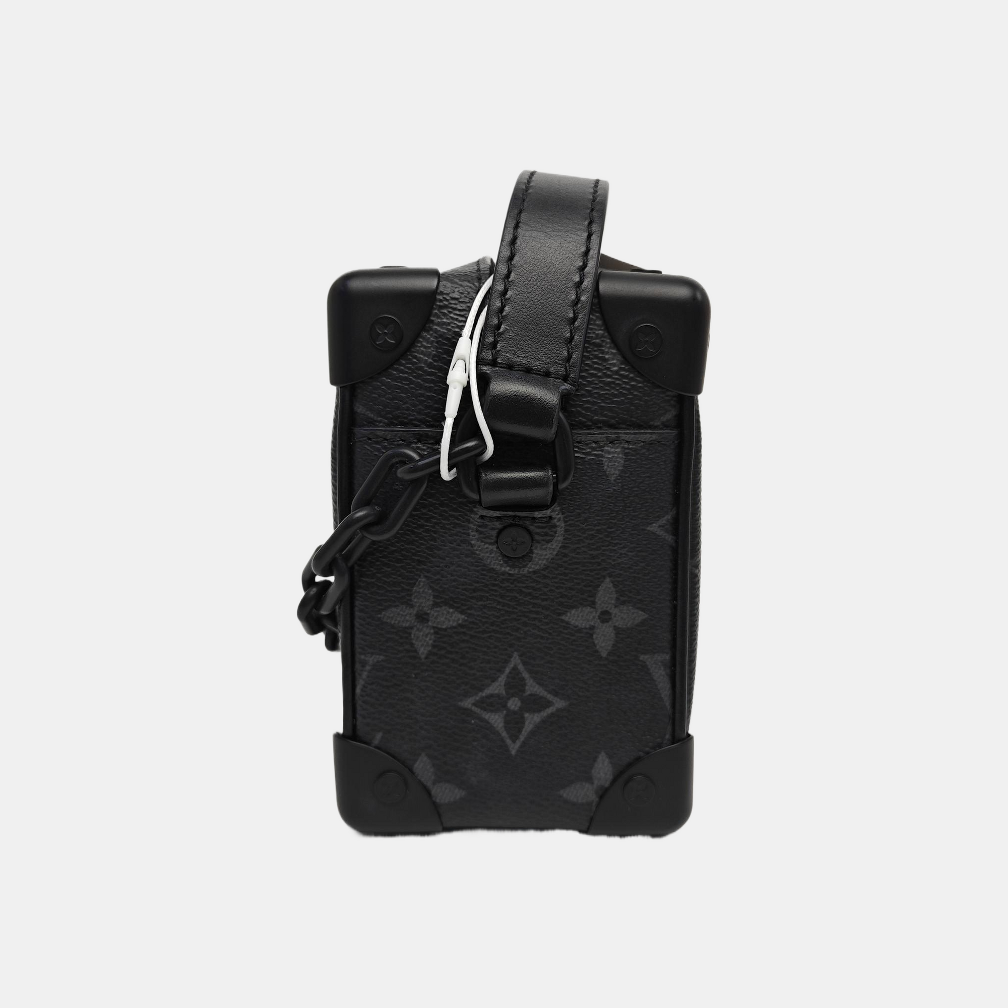 SOFT TRUNK Mini Monogram Coated Canvas Black