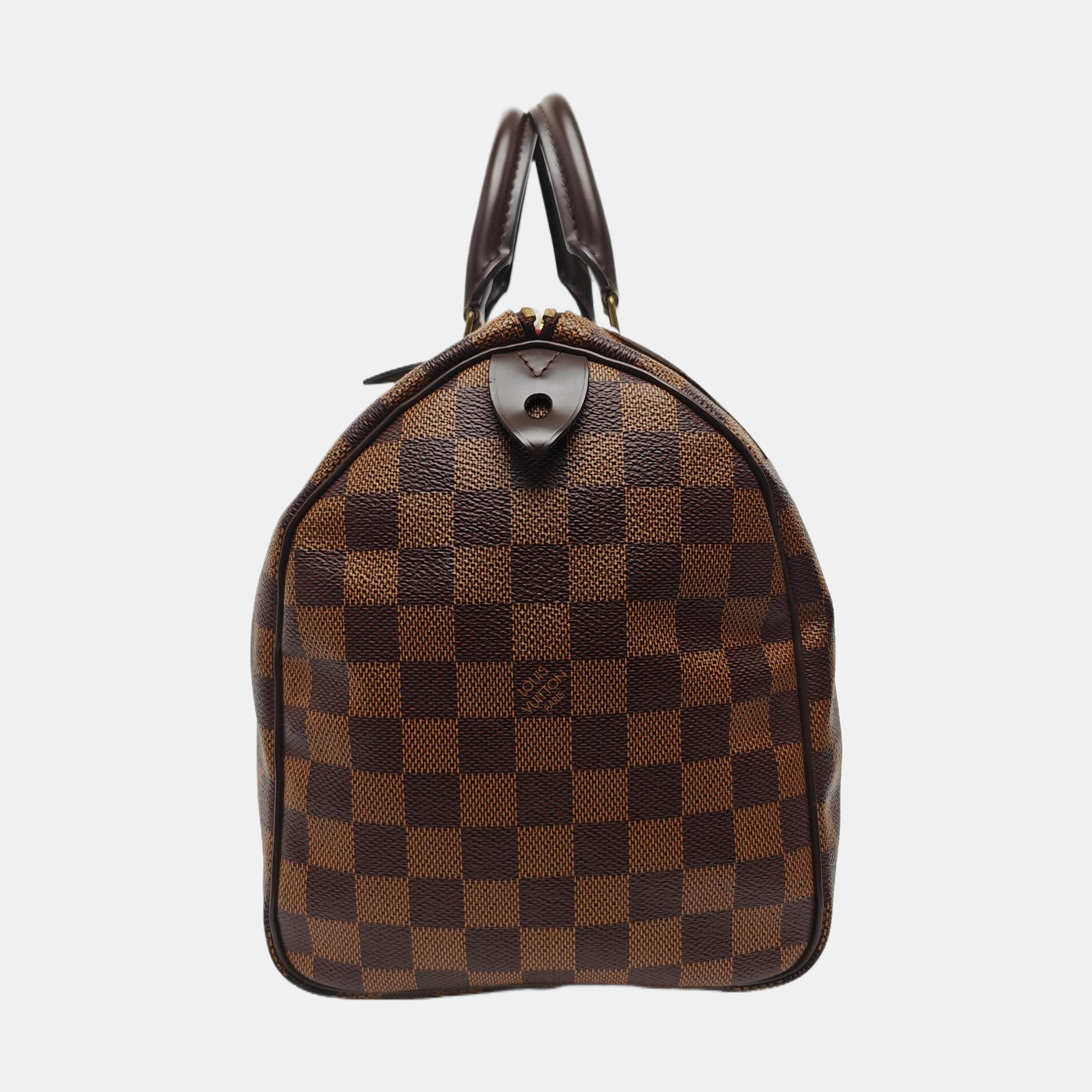 SPEEDY 30 Damier Ebene Coated Canvas Brown
