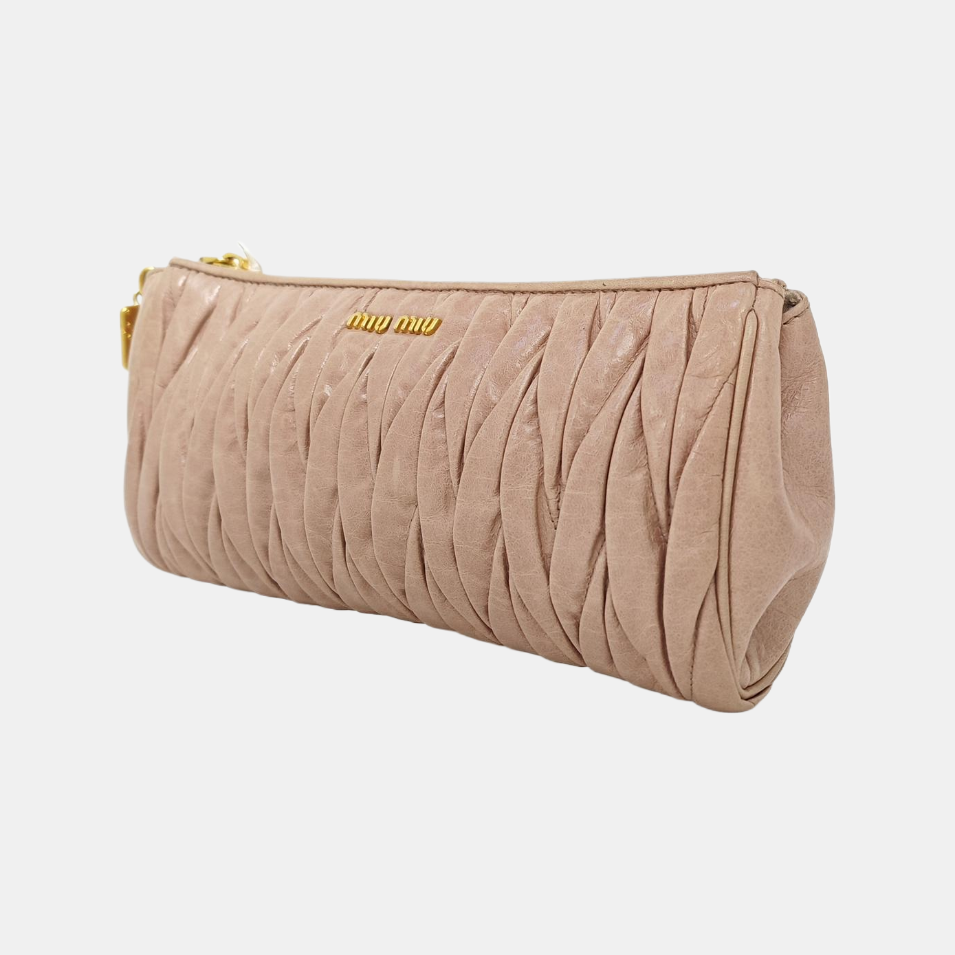 Matelassé Quilted Calfskin Pink