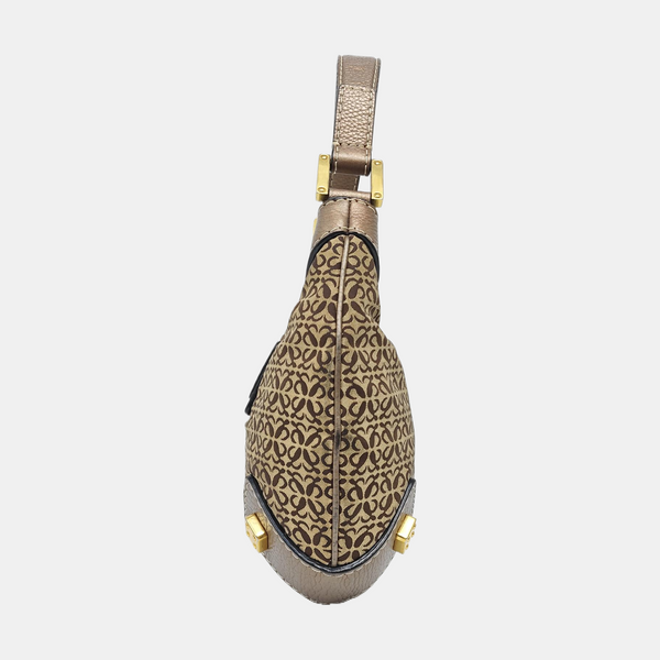 Monogram Canvas Top Handle Bag Beige