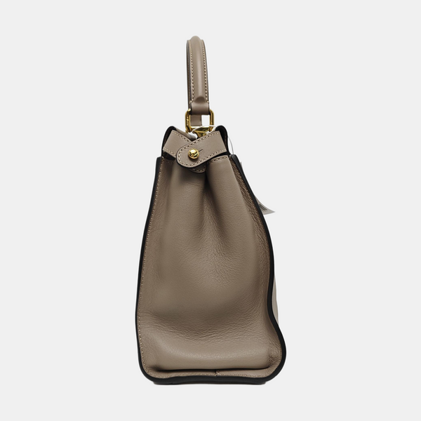 Peekaboo Medium Calfskin Grey