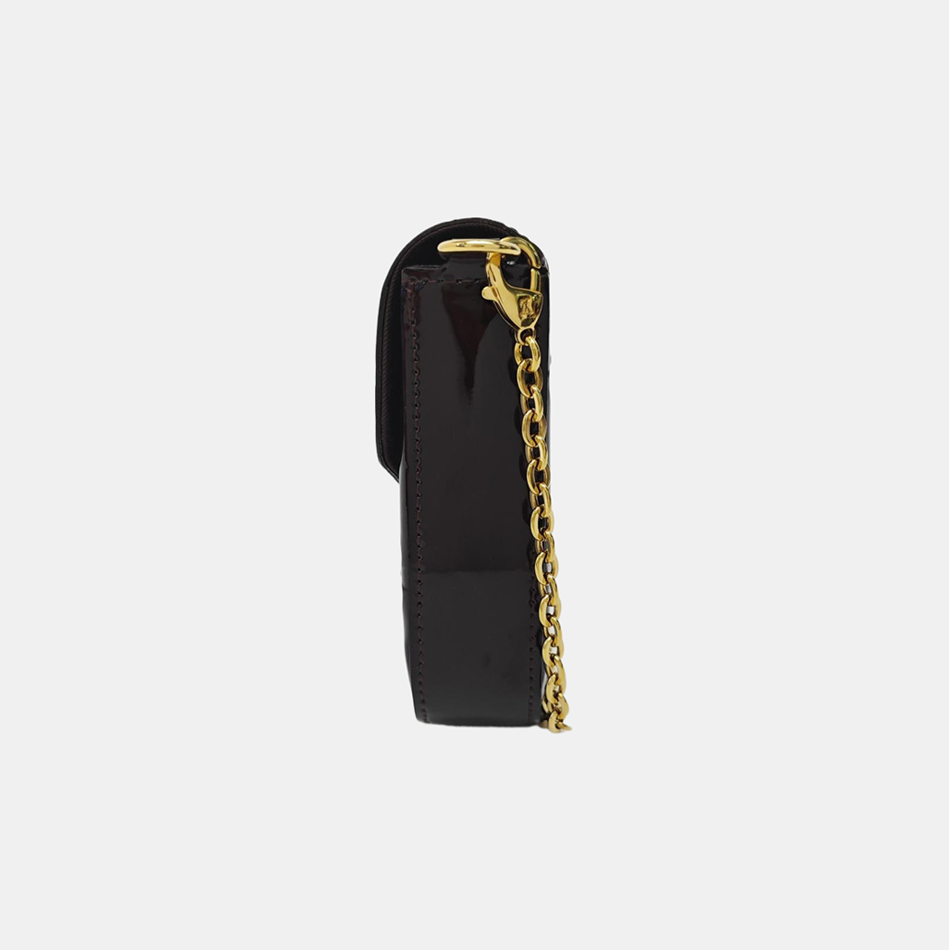 FÉLICIE Monogram Patent Leather Black