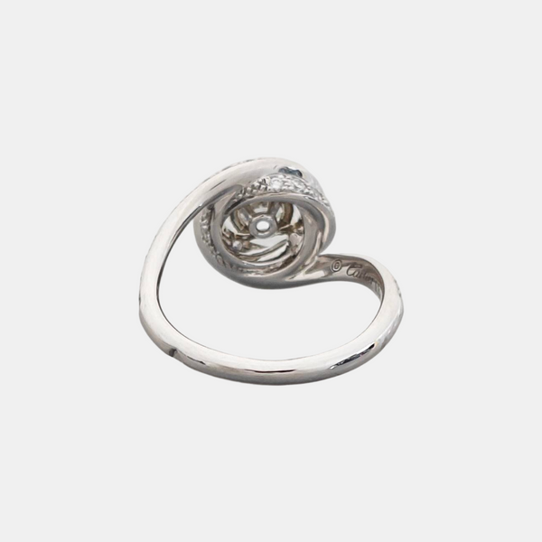 TRINITY Platinum 950 Silver Ring EU 53