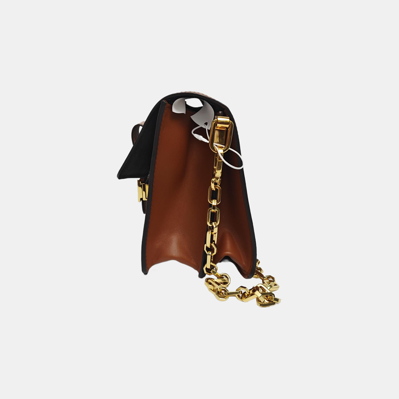 DAUPHINE MM Monogram Coated Canvas Brown