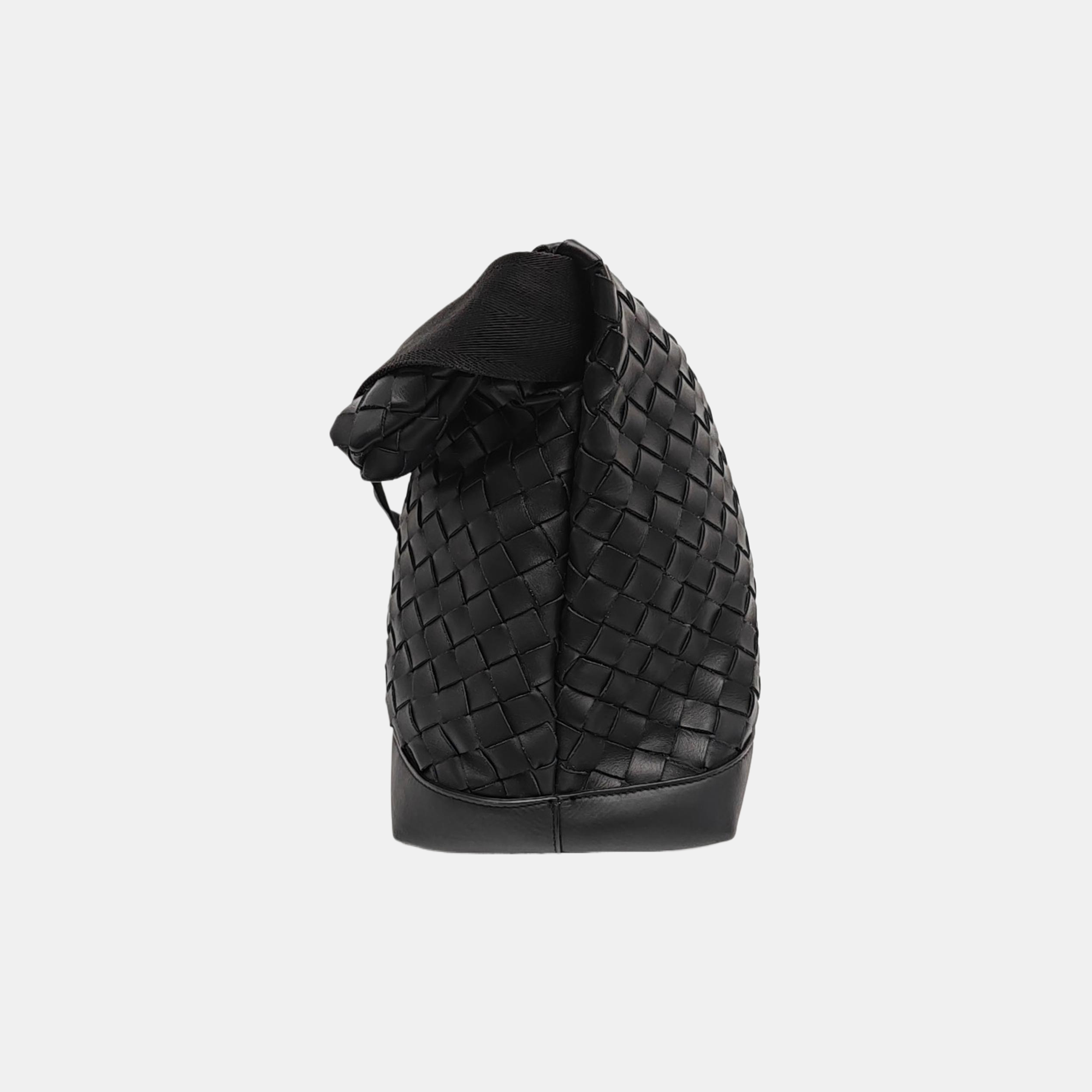 Calfskin Shoulder Bag Black