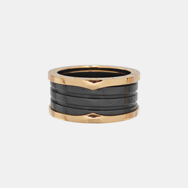 B.ZERO1 18k Rose Gold Ring EU 65