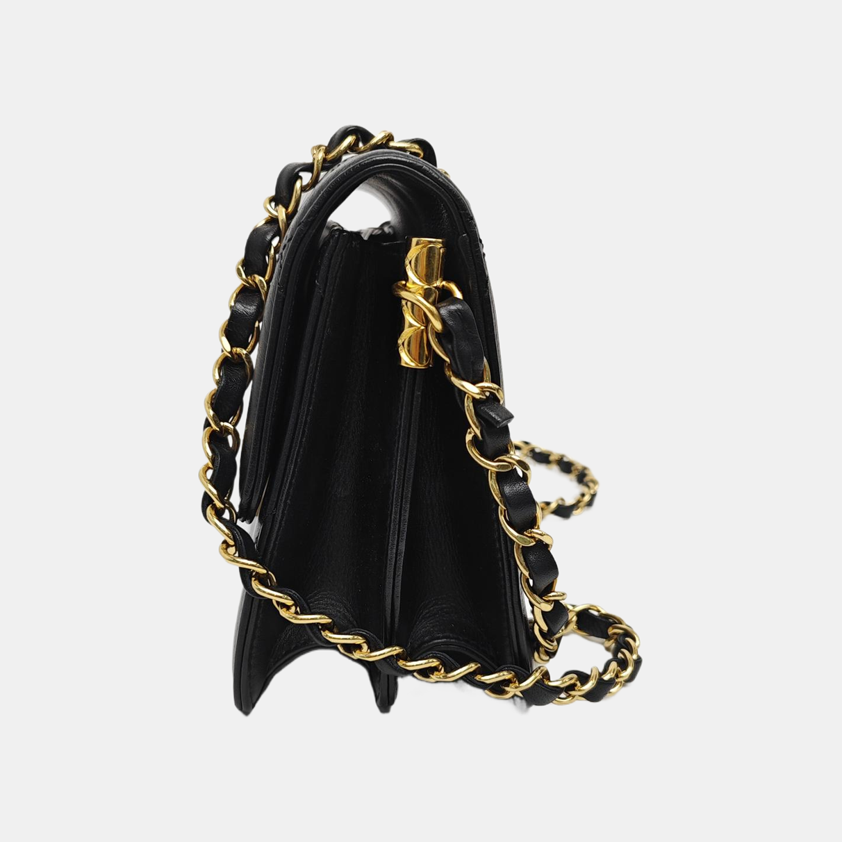 CLASSIC FLAP Mini Quilted Calfskin Black