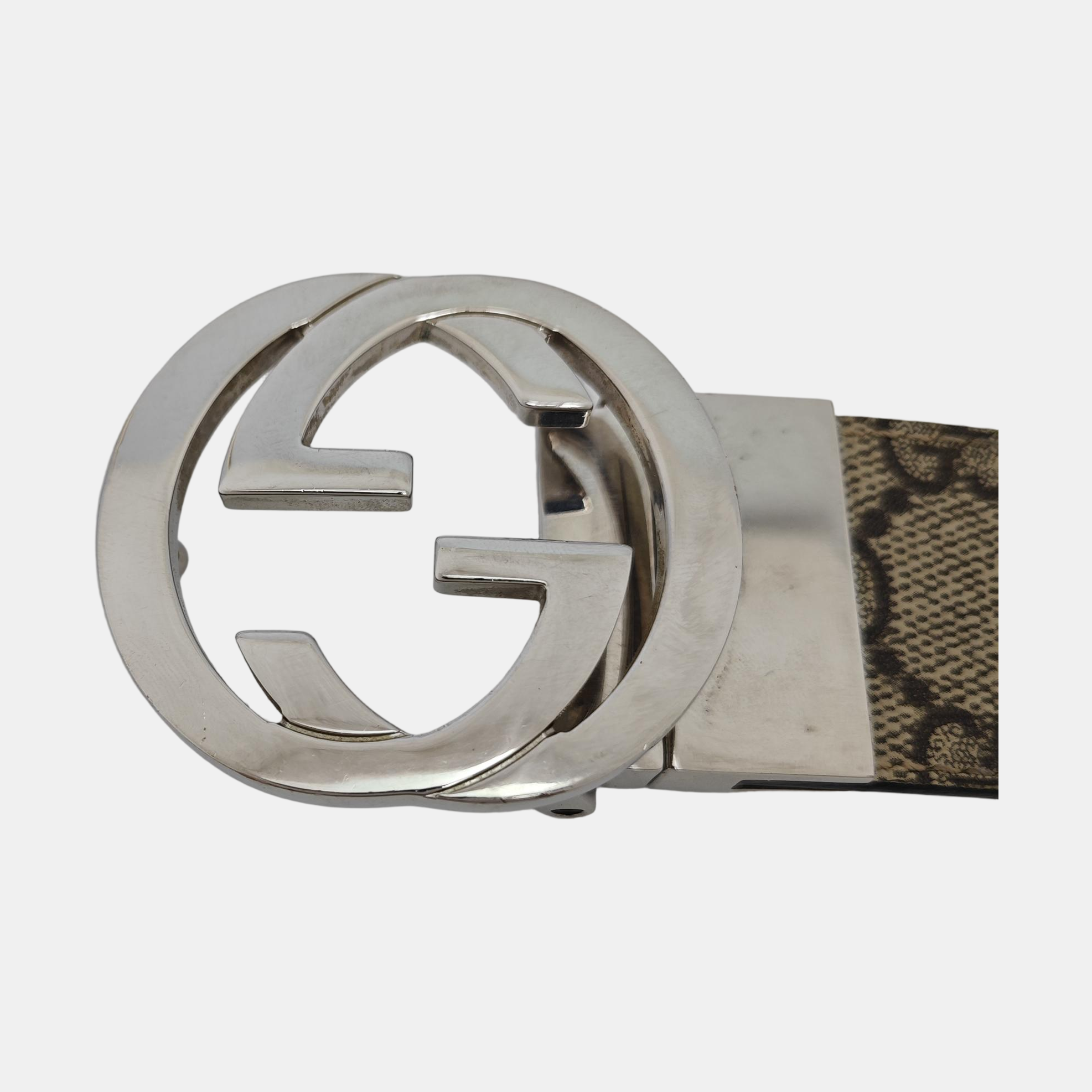 Coated Canvas Belt Beige