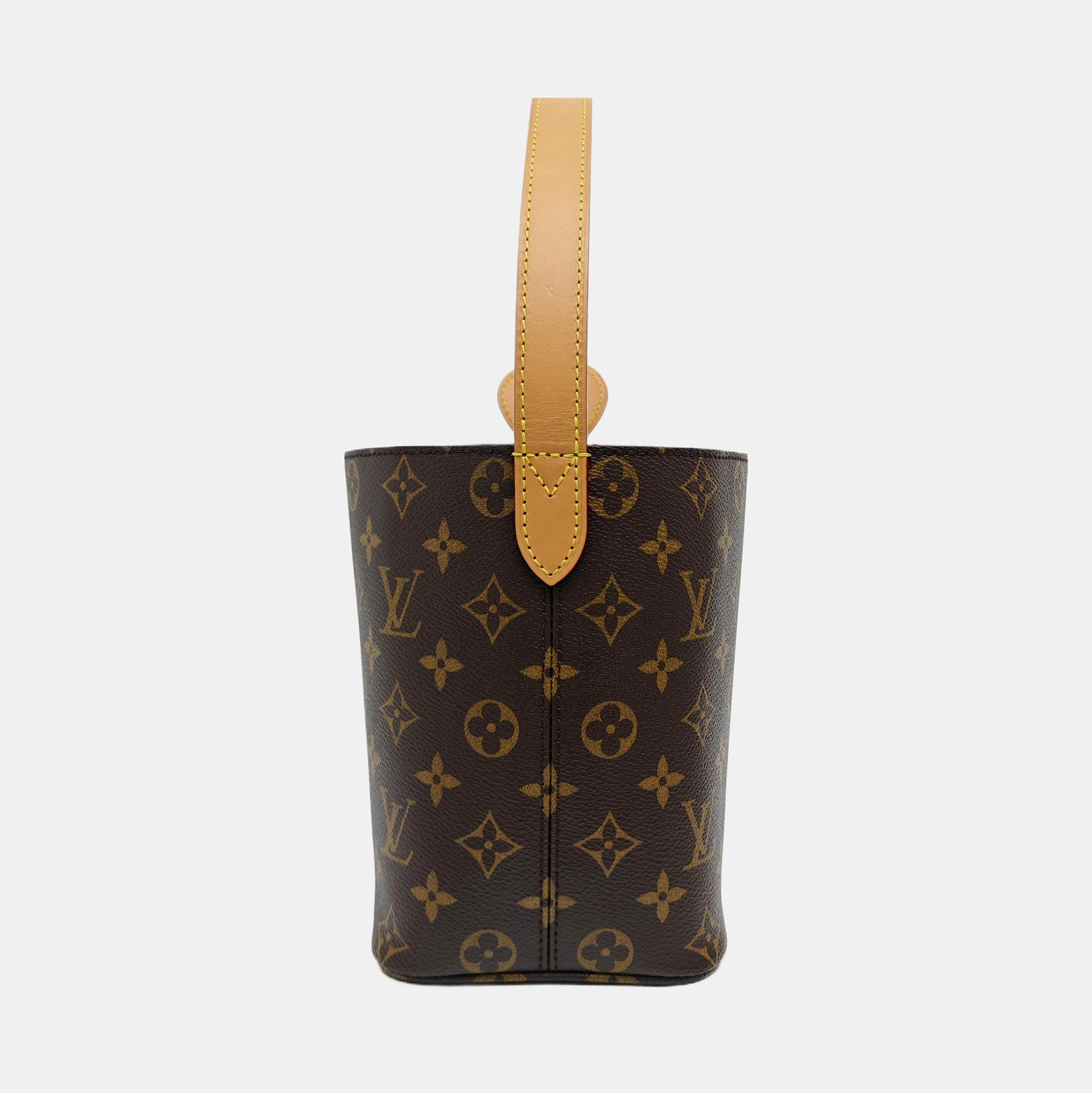 ALL IN Monogram Coated Canvas Brown
