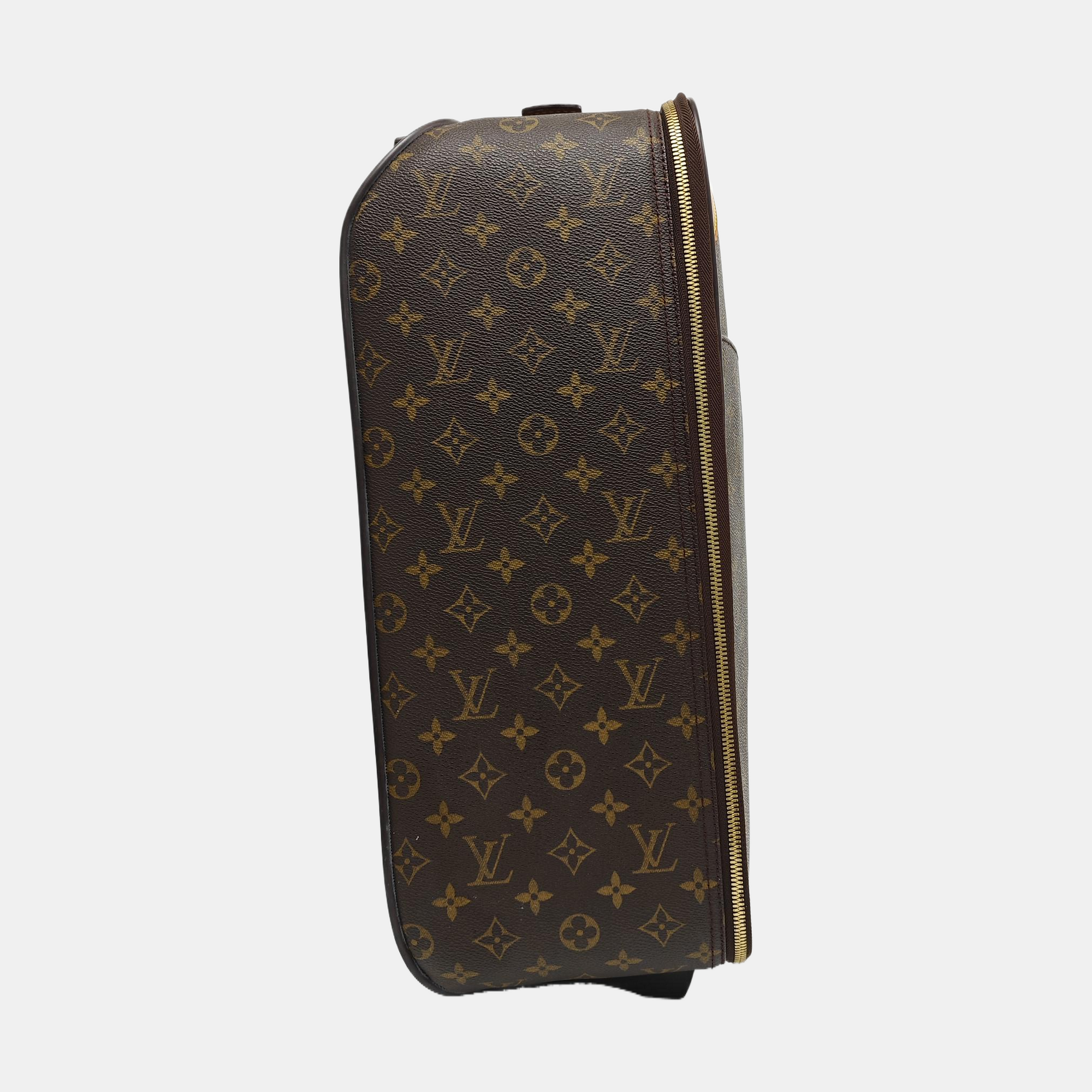 PEGASE 45 Monogram Coated Canvas Brown