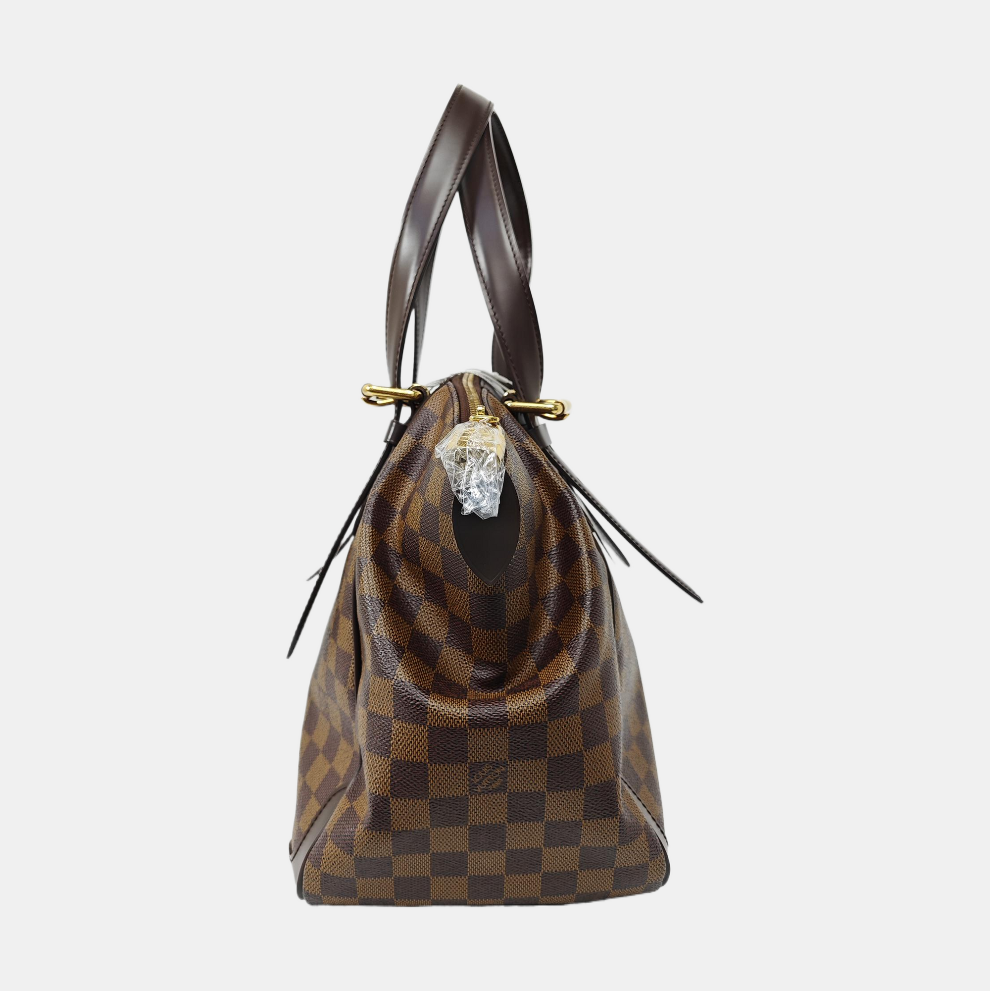 VERONA MM Damier Ebene Coated Canvas Brown