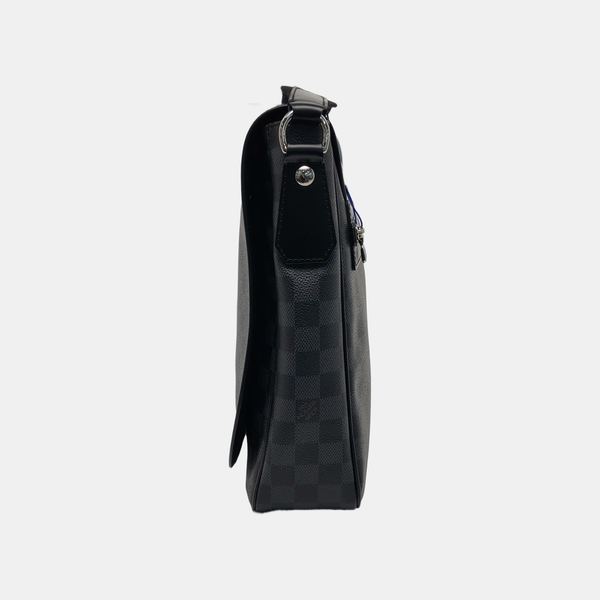 DANIEL Damier Graphite Coated Canvas Gray