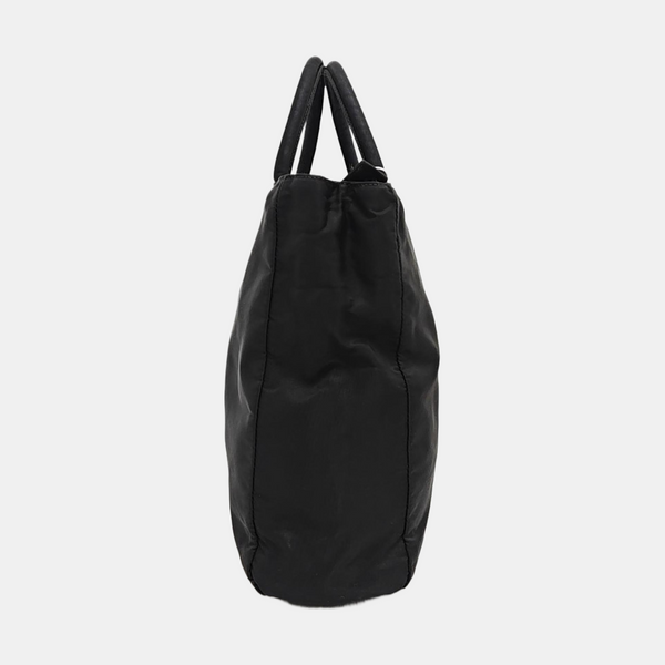 Nylon Tote Bag Black