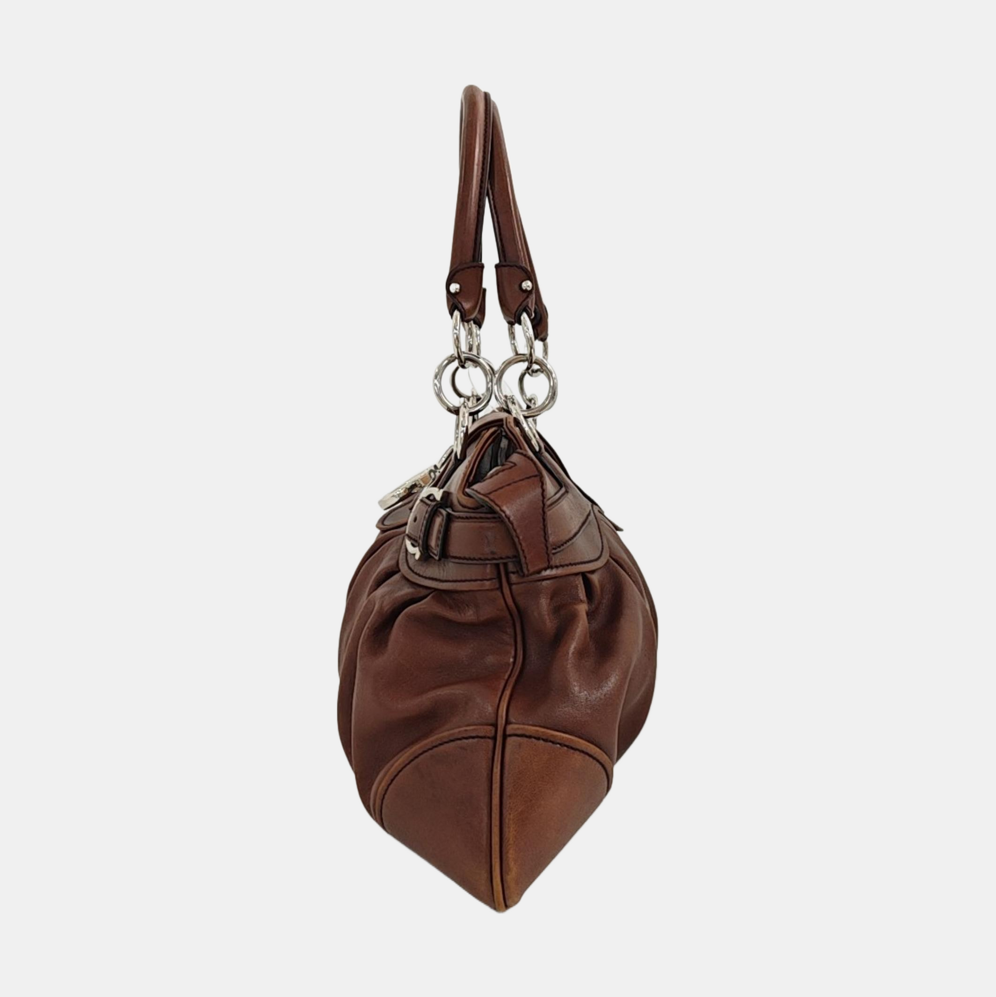 Marissa Lambskin Brown