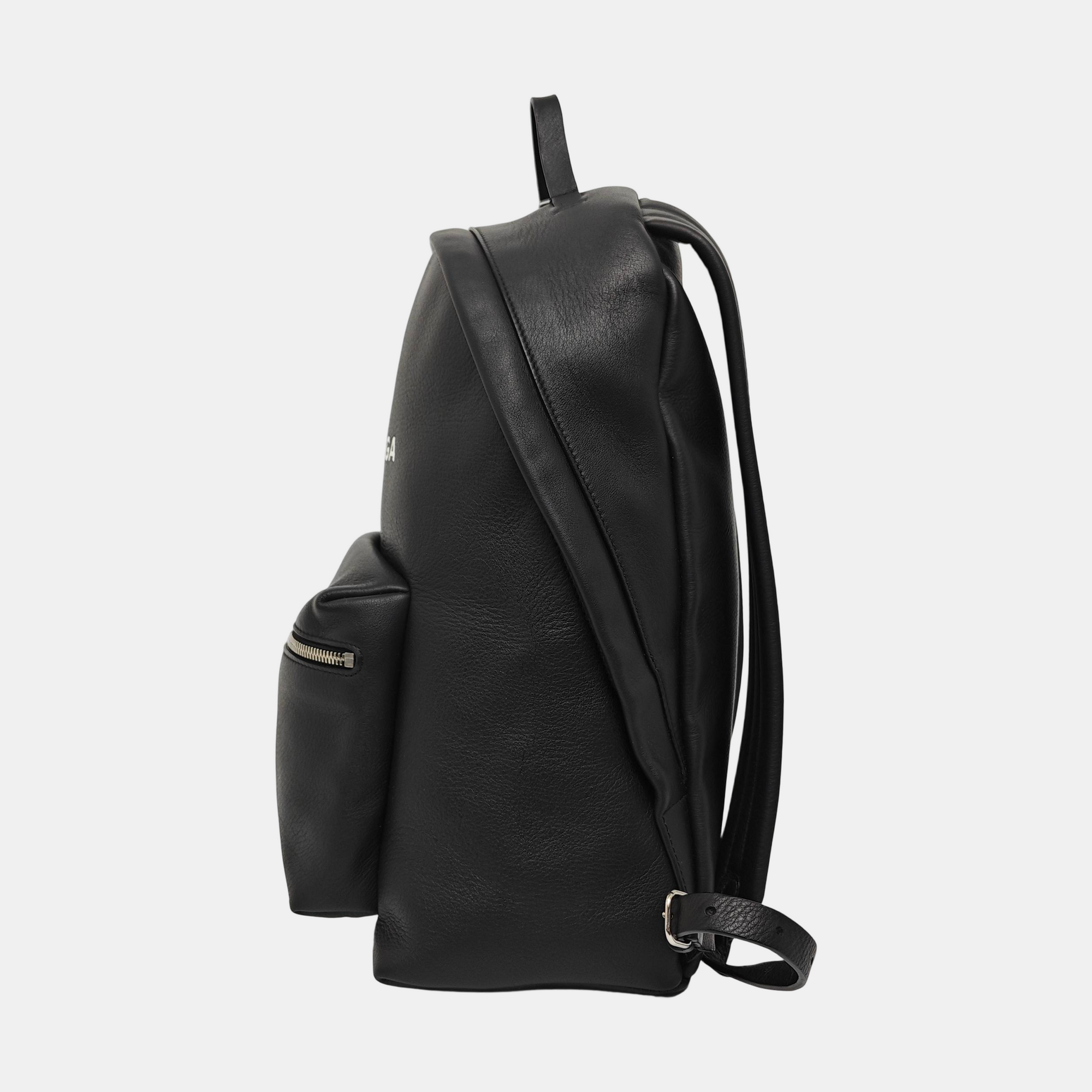 Calfskin Backpack Large Black