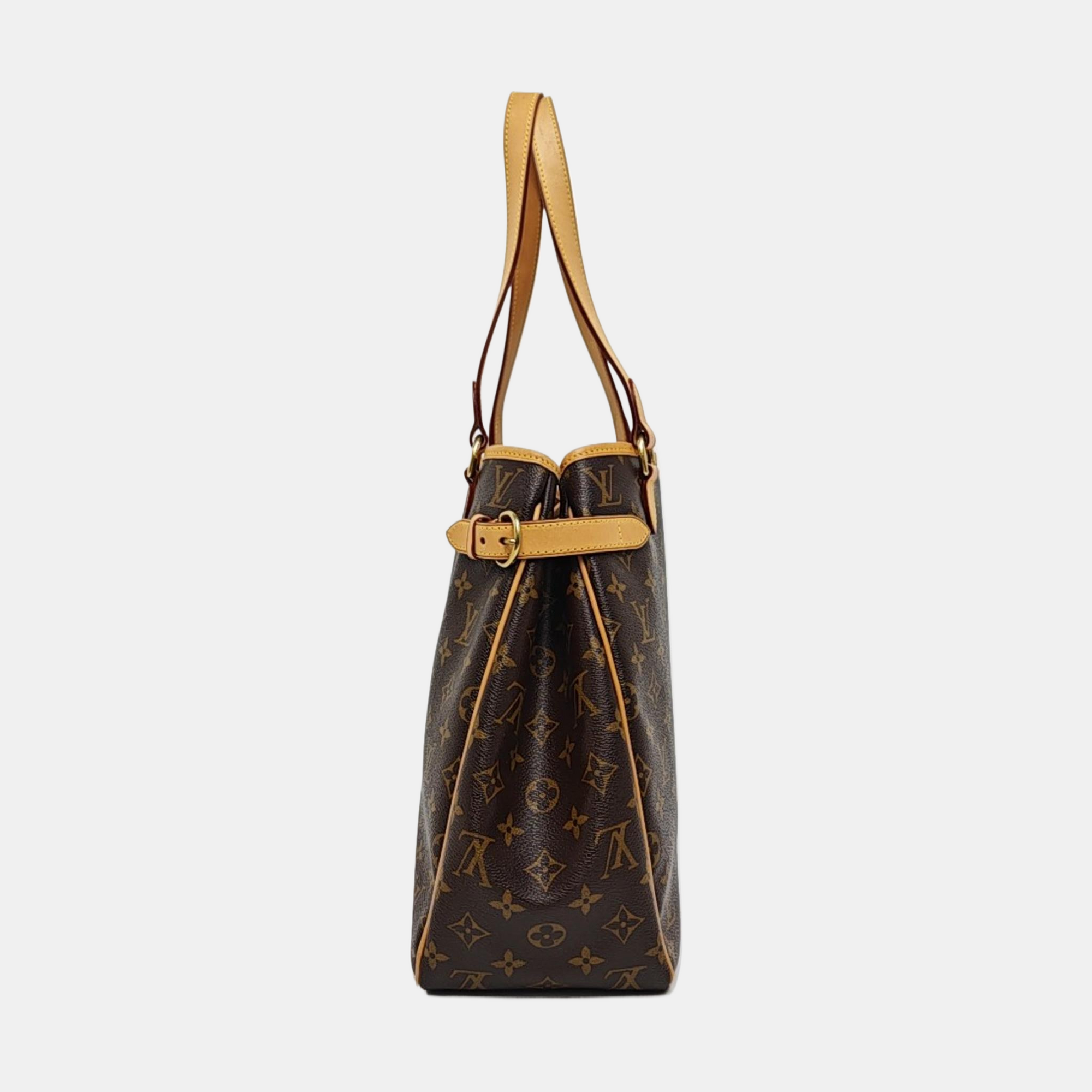 BATIGNOLLES MM Monogram Coated Canvas Brown