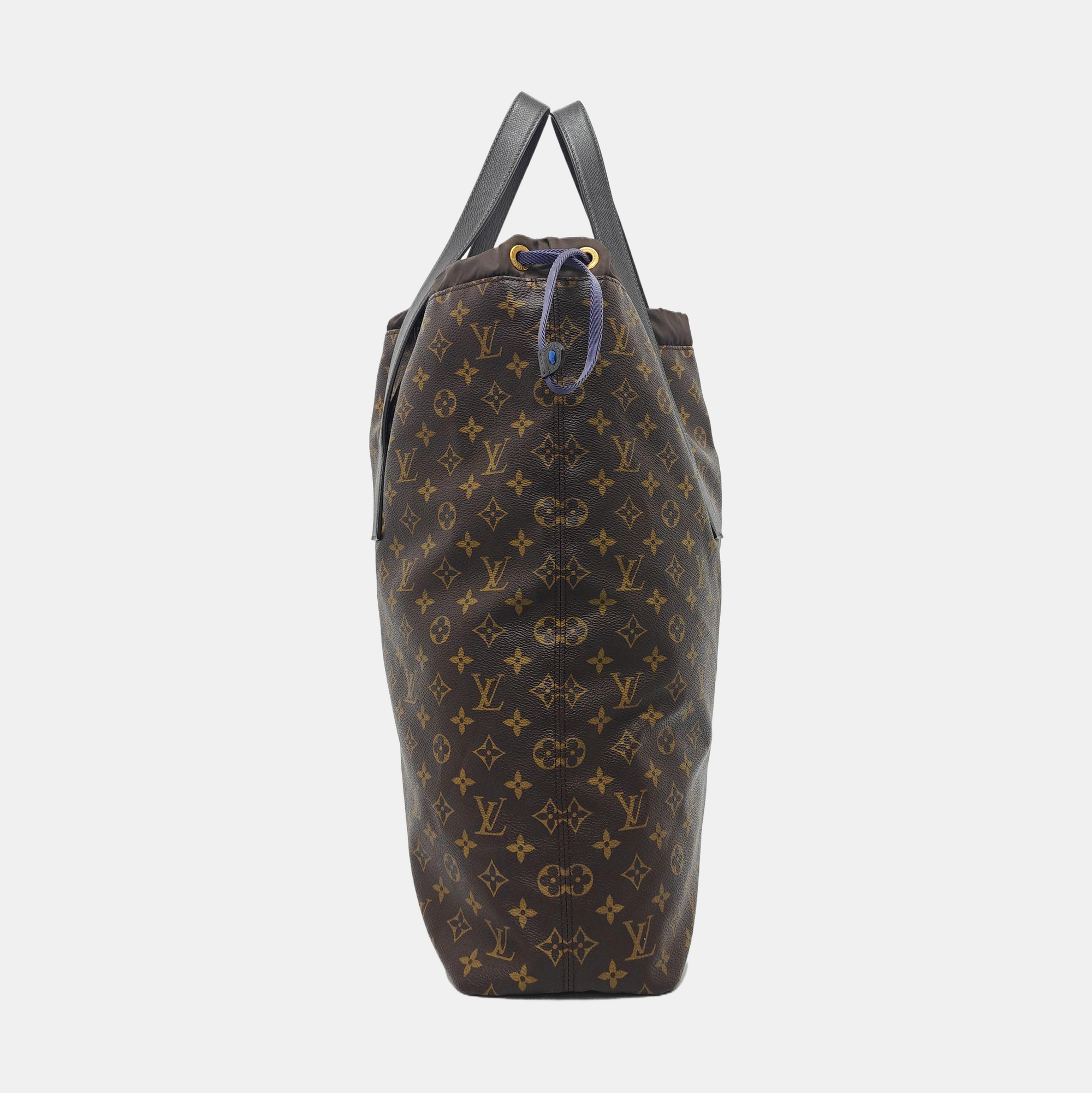 Monogram Coated Canvas Brown