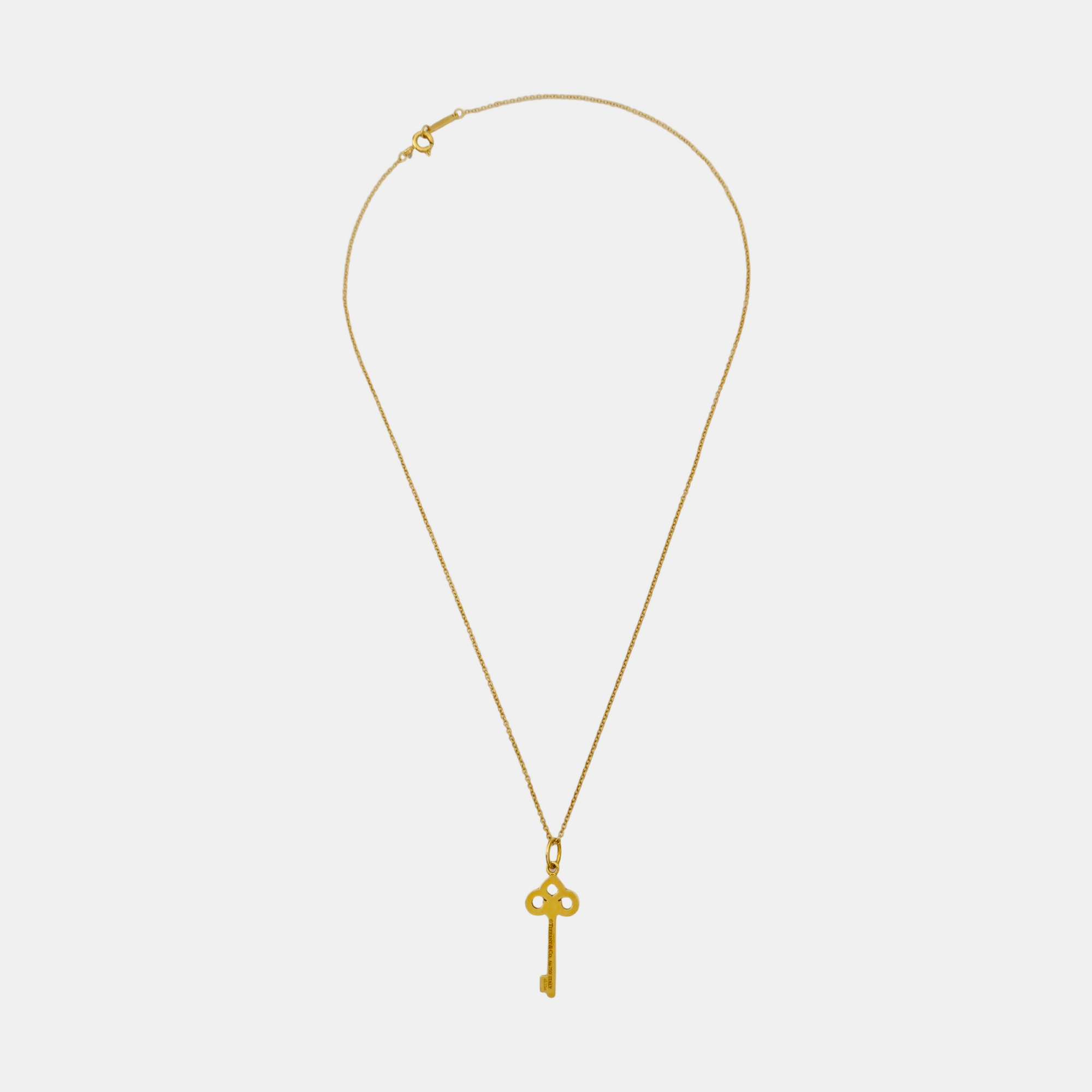 Tiffany Keys 18k Gold Necklace