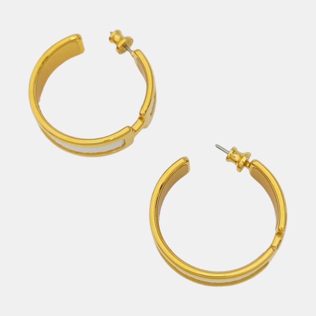 Metal Gold Earrings