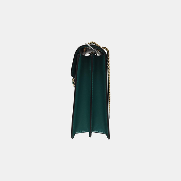 SERPENTI FOREVER Medium Calfskin Green