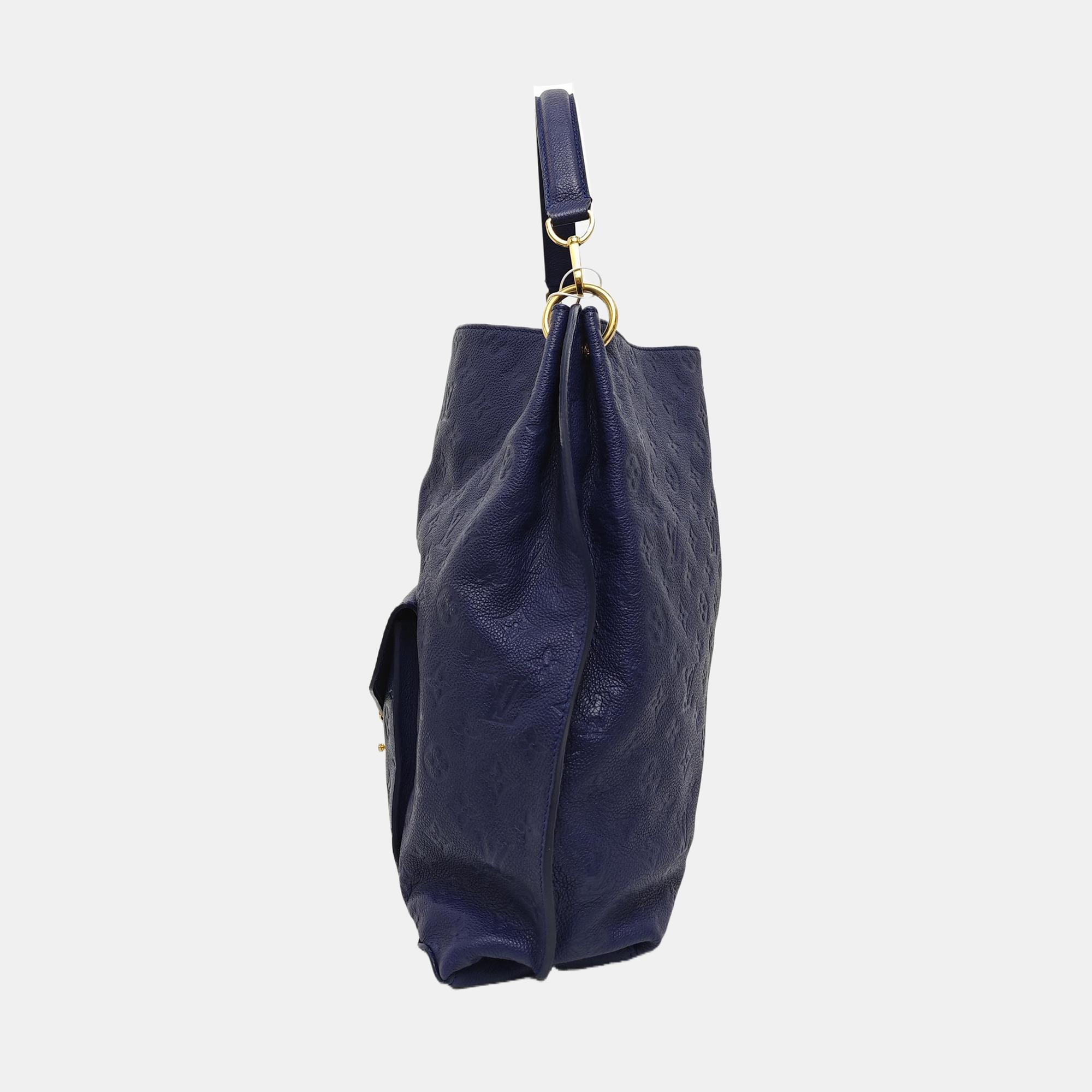 Authenticated pre-owned  MÉTIS Monogram Calfskin Blue - Bucket Bag at Looply