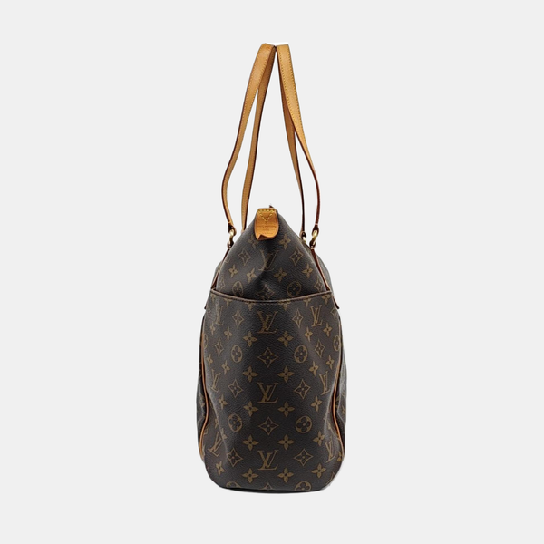 TOTALLY GM Monogram Coated Canvas Brown