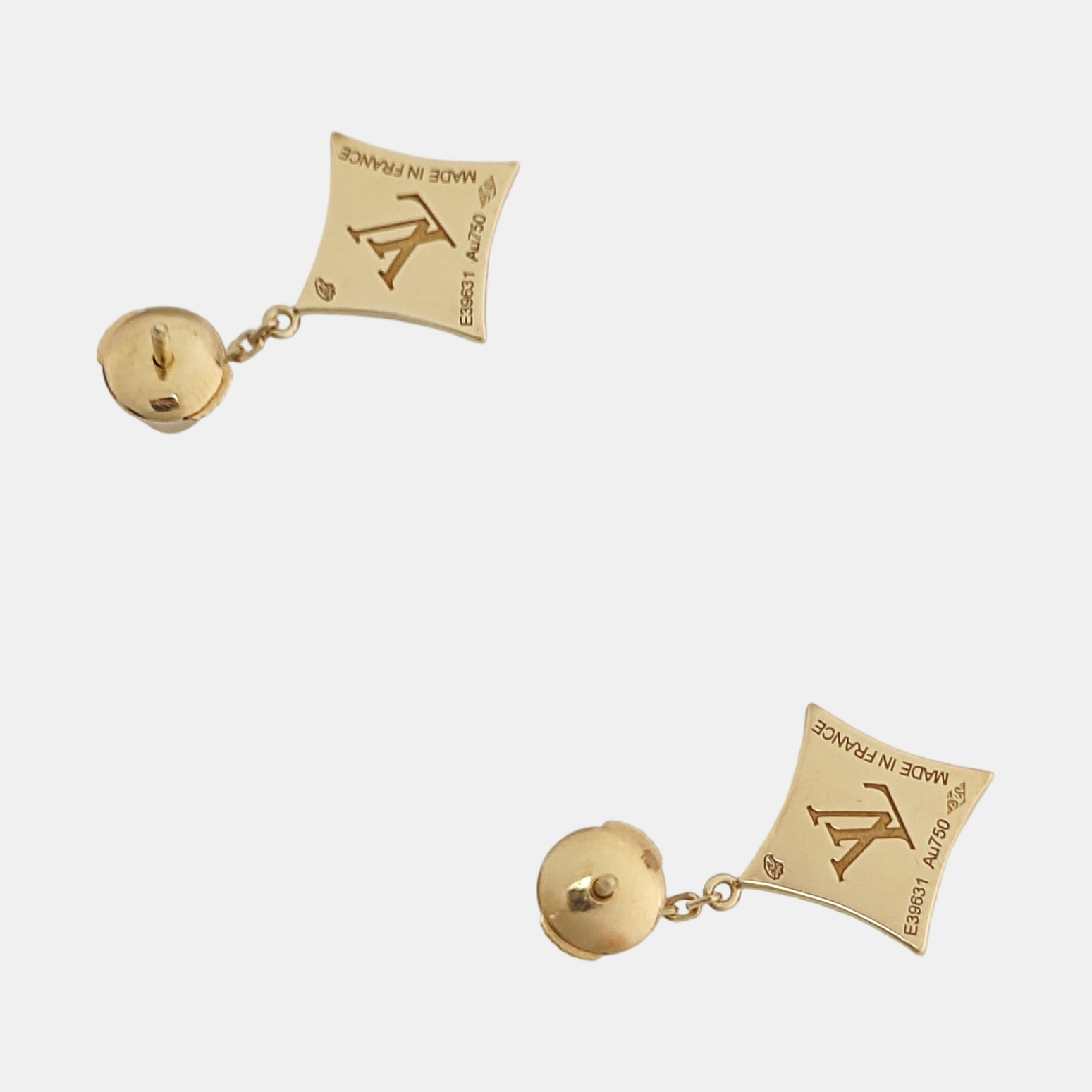 COLOR BLOSSOM 18k Gold Rose Gold Stud Earrings