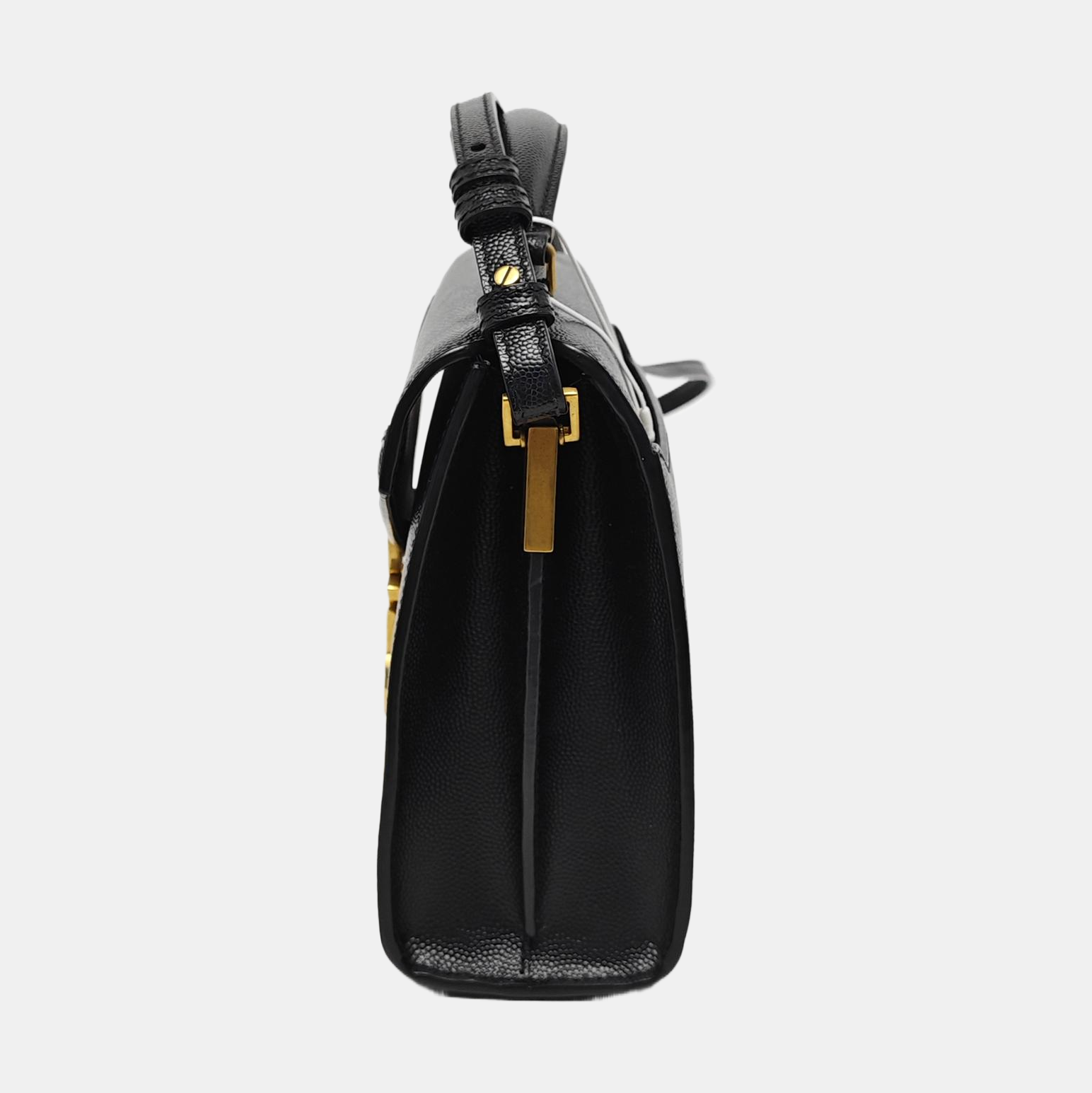 CASSANDRA Mini Calfskin Black