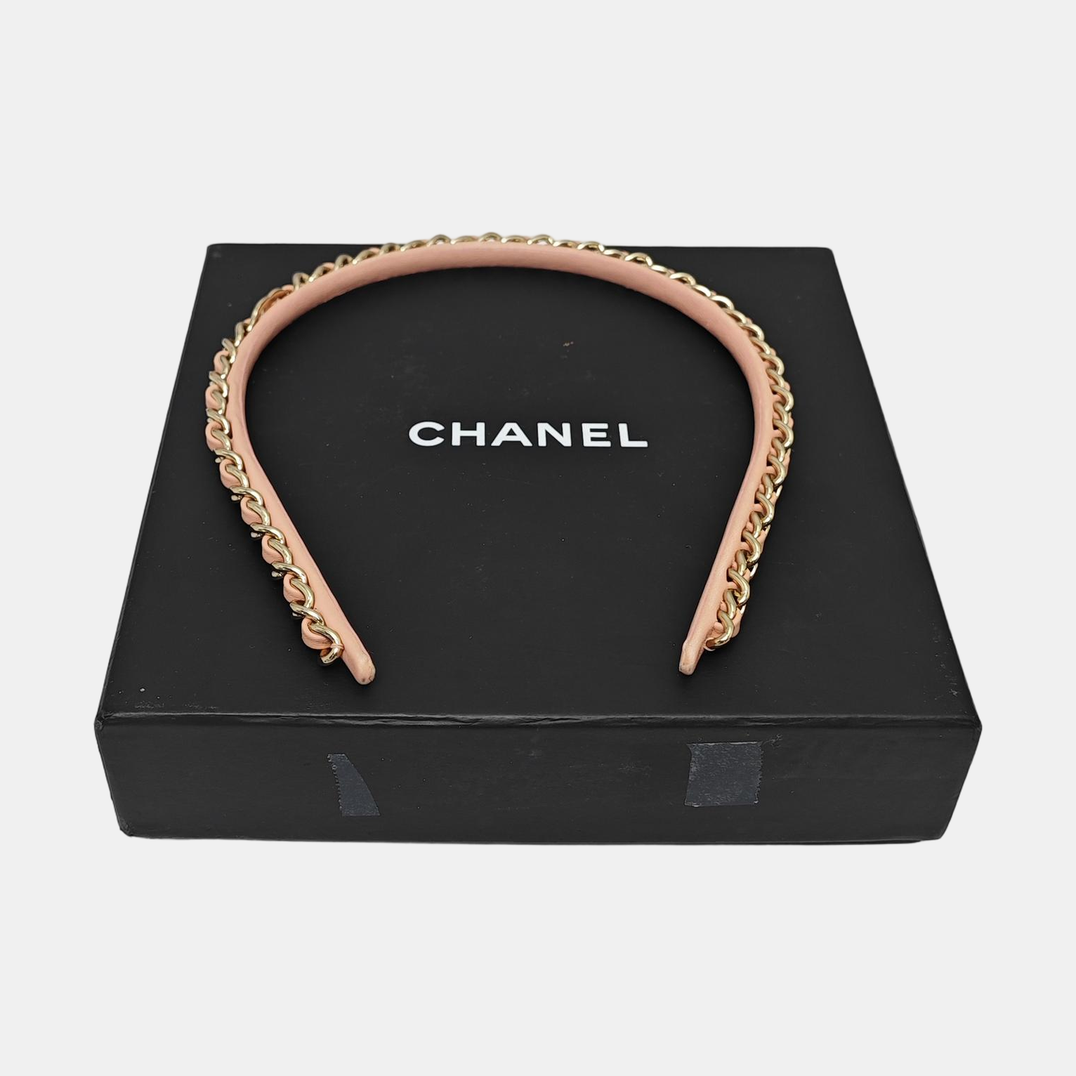 Metal Hairband Red