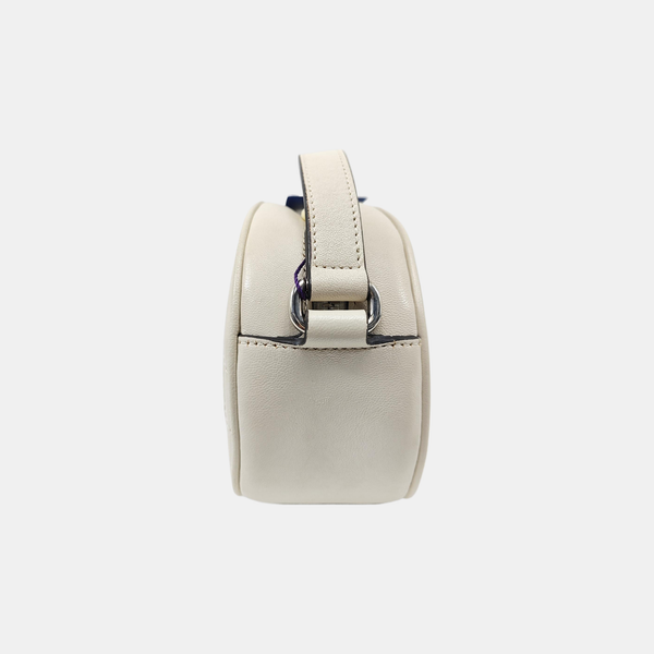 Soho Mini Quilted Lambskin White