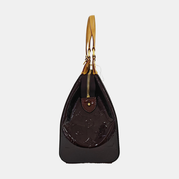BREA MM Monogram Patent Leather Red