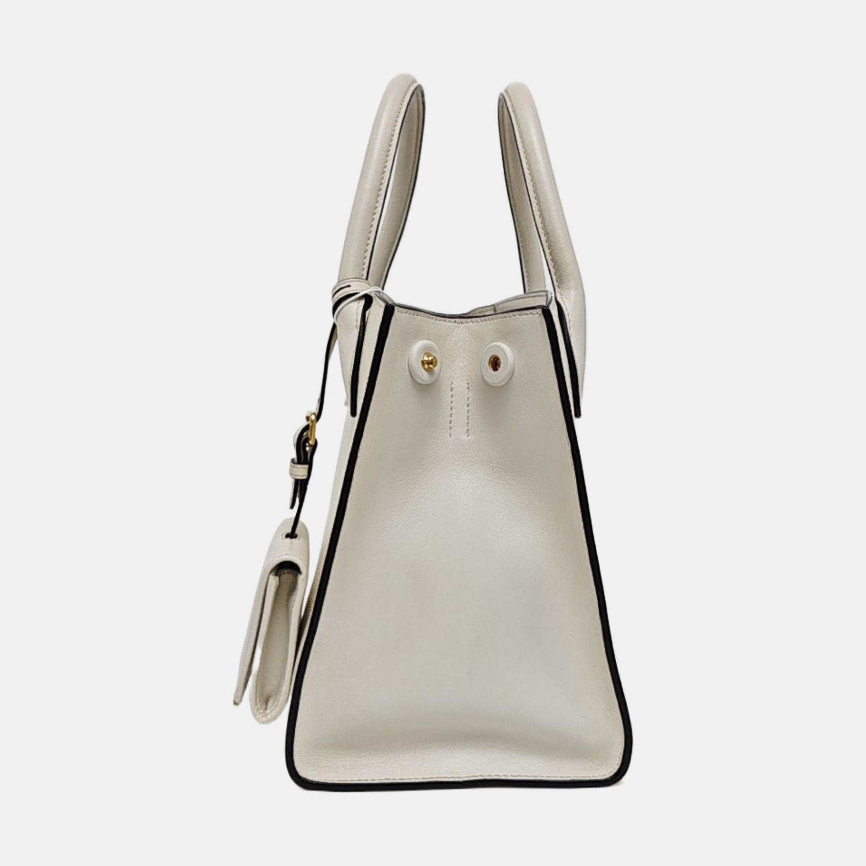Monochrome Saffiano Calfskin White