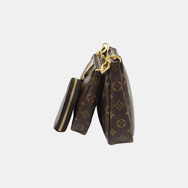 MULTI Monogram Coated Canvas Brown