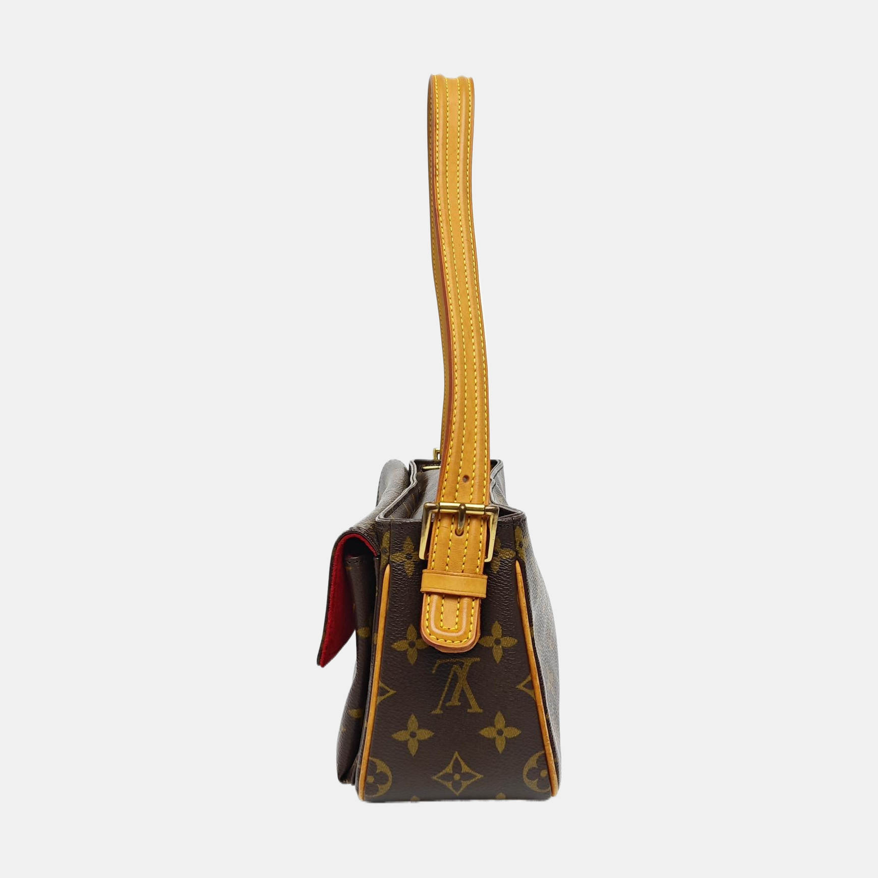 VIVA CITE Monogram Coated Canvas Brown
