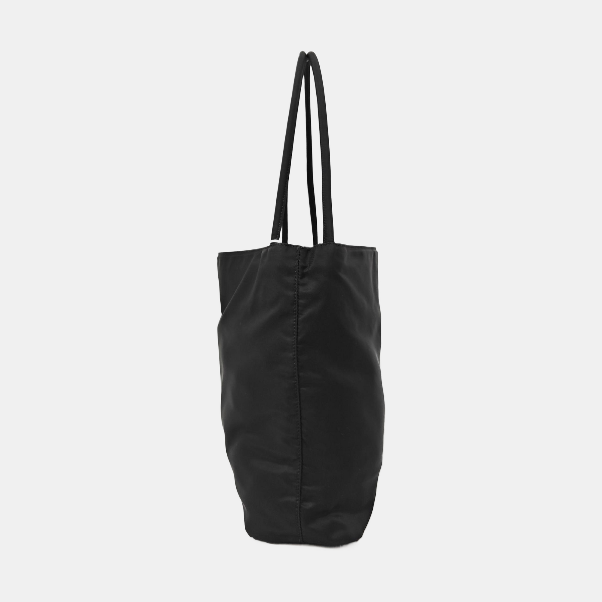 Nylon Tote Bag Black
