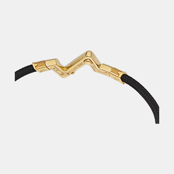 LV VOLT Fabric Black Bracelet