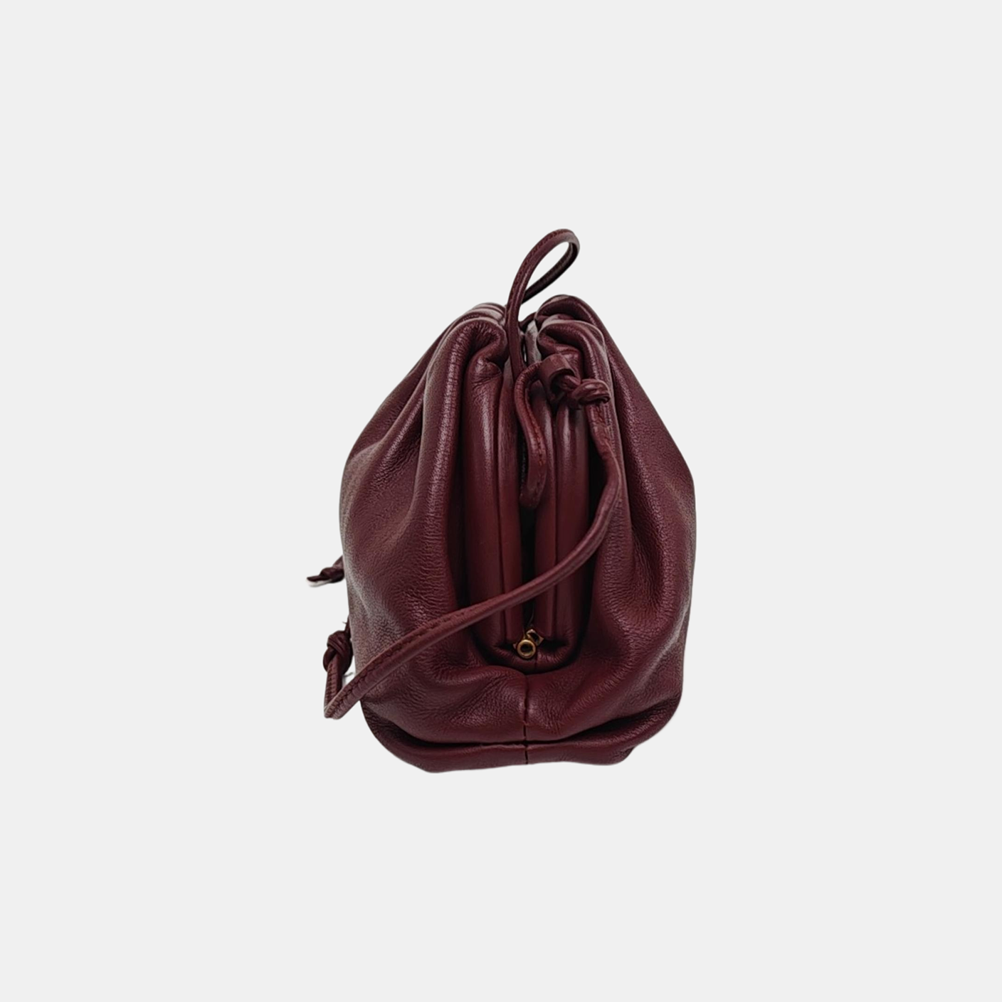 The Pouch Mini Calfskin Red