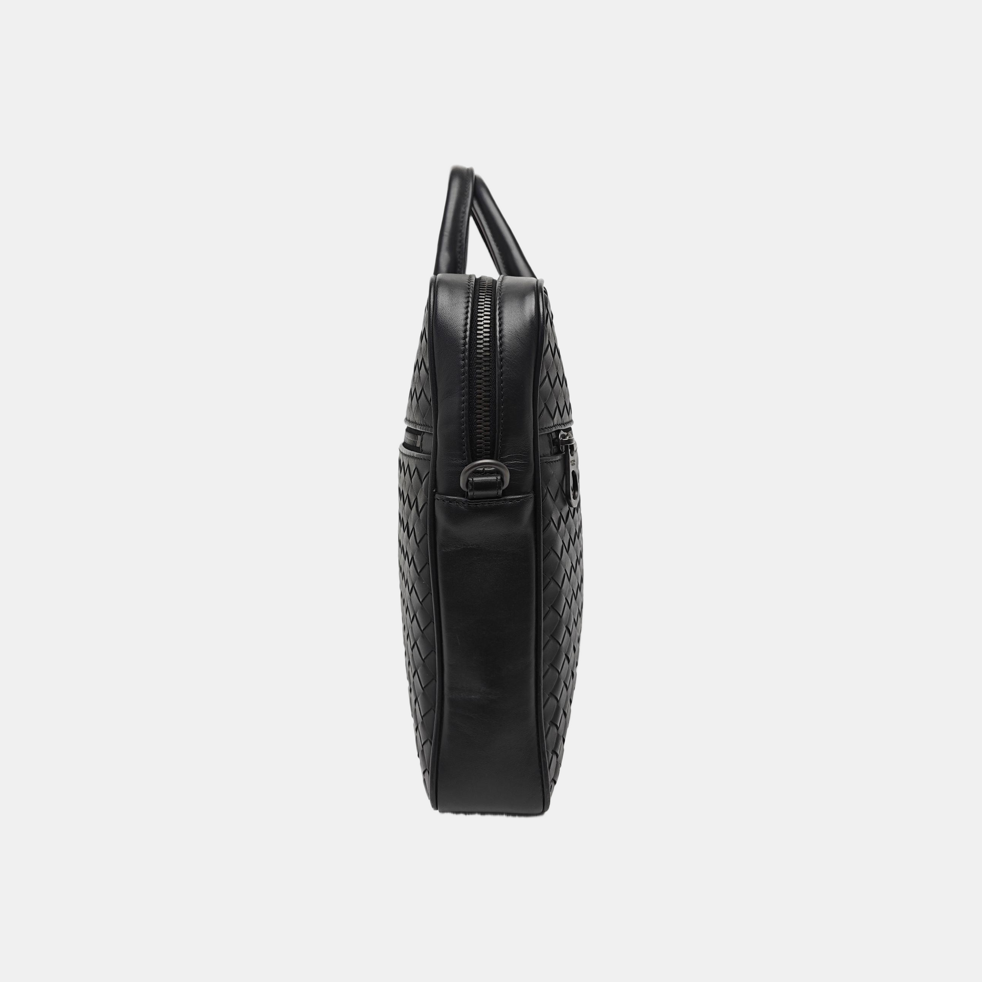 Calfskin Shoulder Bag Black
