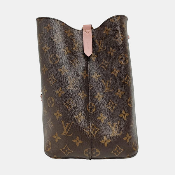 NÉONOÉ MM Monogram Coated Canvas Brown
