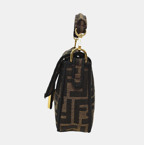 Baguette Mini Fabric Brown