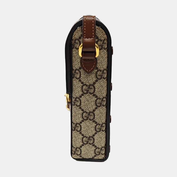 Horsebit 1955 Mini Coated Canvas Beige