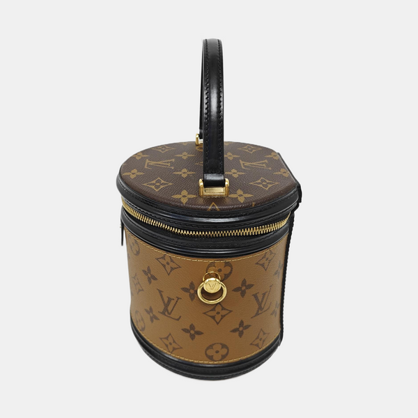 CANNES PM Monogram Coated Canvas Brown