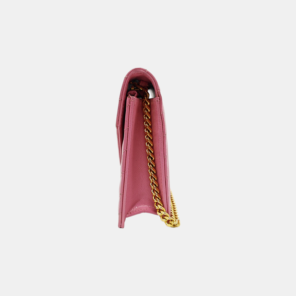 MONOGRAM WOC Chevron Calfskin Pink