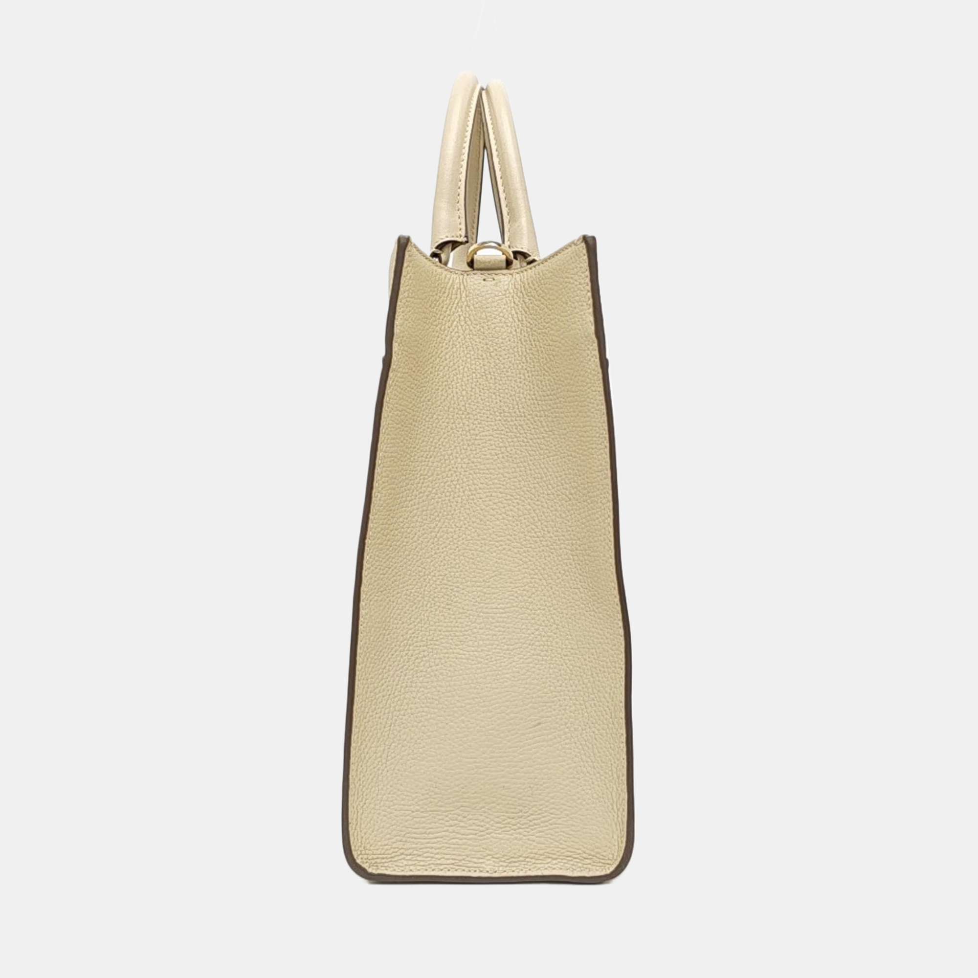 BVLGARI Calfskin Beige