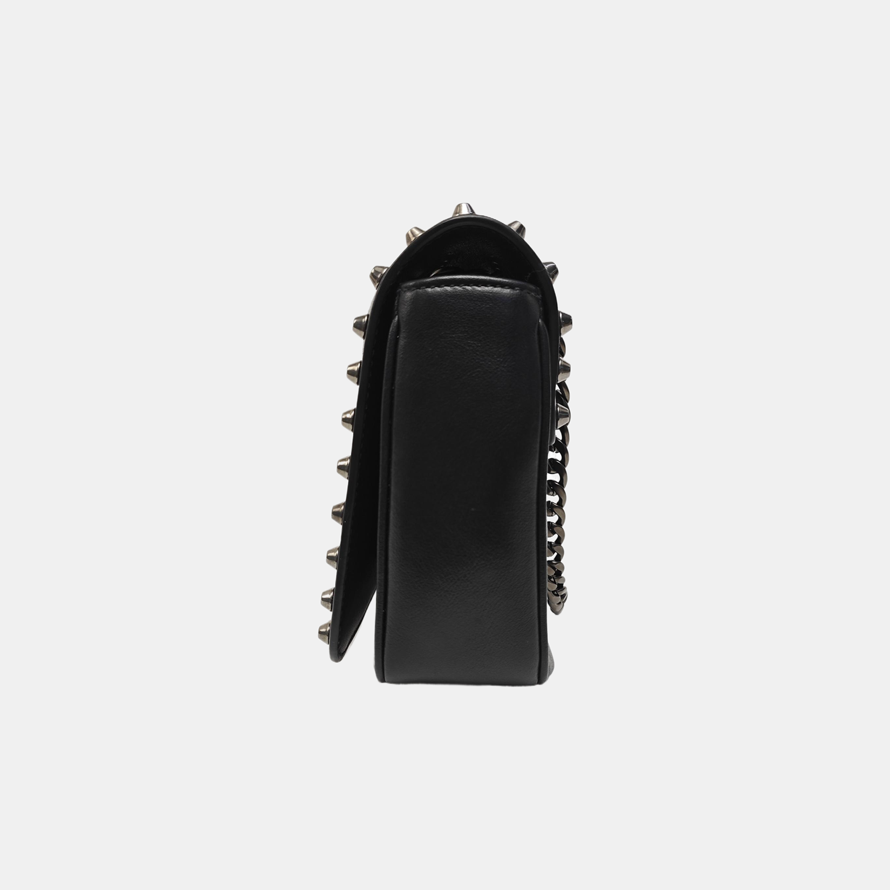 Calfskin Crossbody Bag Black