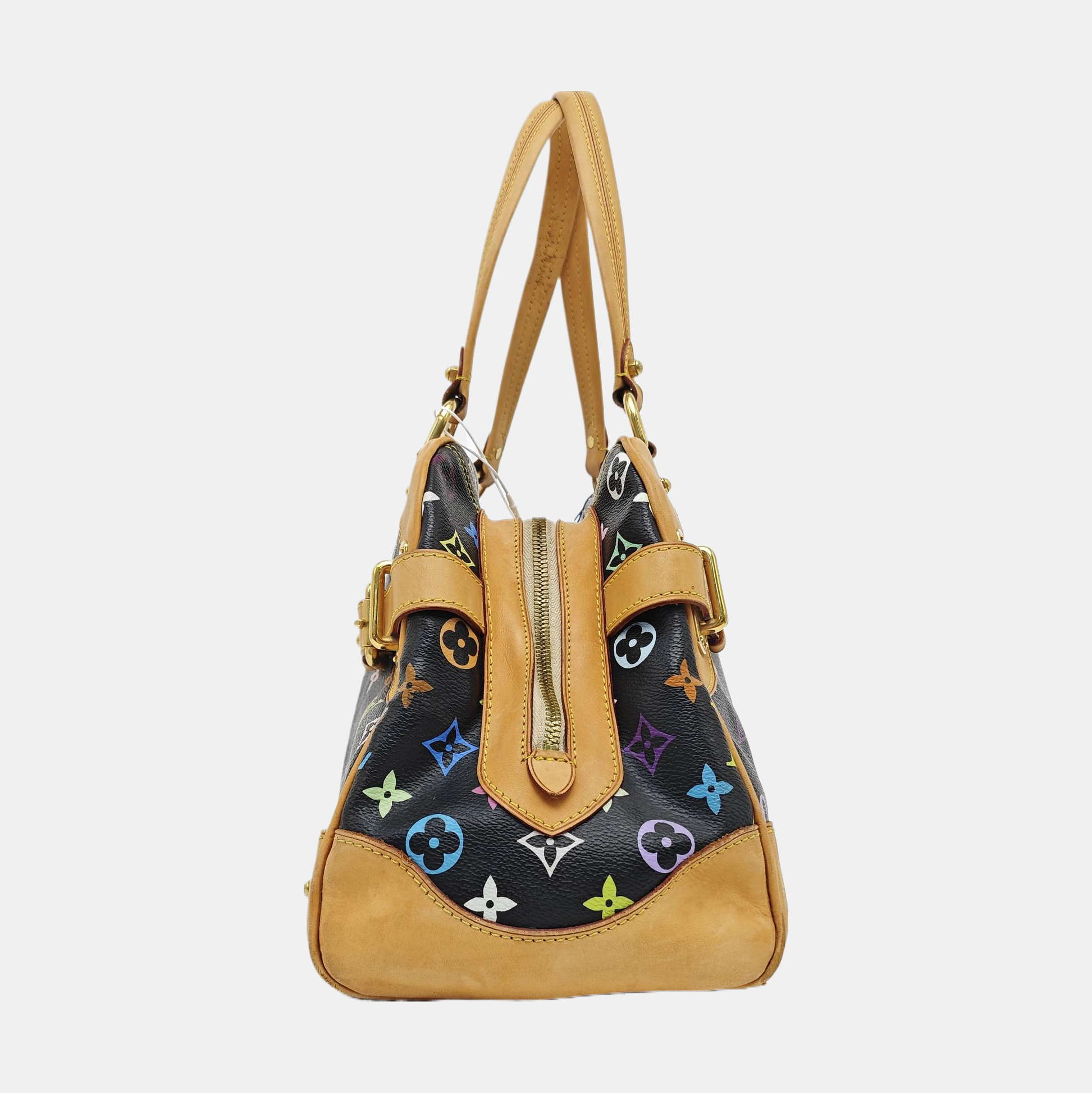 LV × TM CLAUDIA Monogram Coated Canvas Black